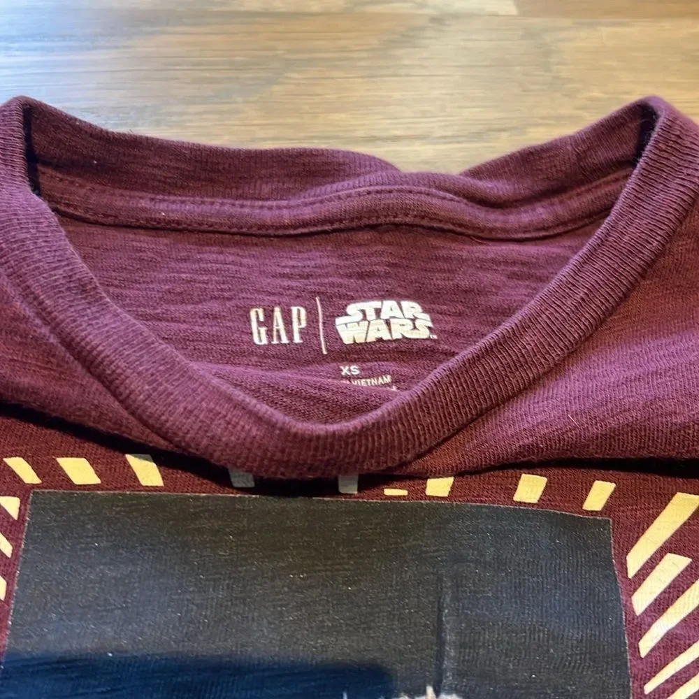 Two GAP Long Sleeve Cotton Shirts Boys XS